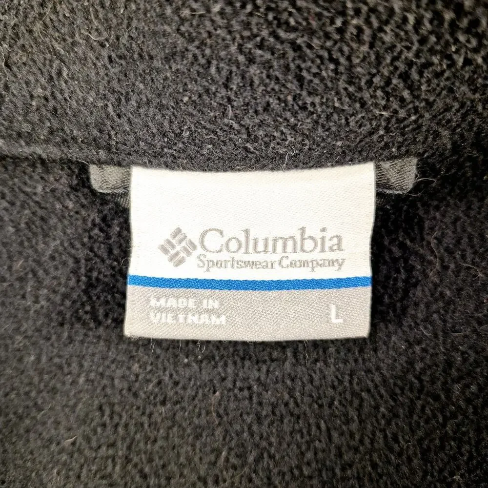 Columbia Men's Cruiser Valley Softshell Jacket Size Large Fleece-lined Defects